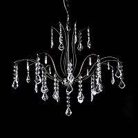 люстра md61005-8a от illuminati прозрачная/ хром в Магнитогорске