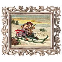 картина «с новым годом!» в раме «соланж», версия 5 в Магнитогорске