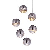 подвесной светильник globo 6u nickel от delight collection в Магнитогорске