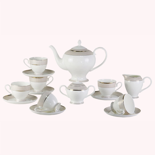чайный сервиз bianko 17 pcs tea set в Магнитогорске