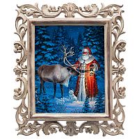 картина «с новым годом!» в раме «соланж», версия 16 в Магнитогорске