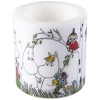 свеча большая moomin счастливое семейство, 8 см в Магнитогорске
