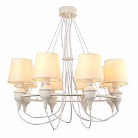 подвесная люстра arte lamp sergio a3326lm-8wh в Магнитогорске