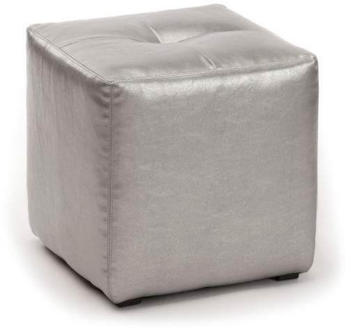 пуф шарм-дизайн комфорт серебро в Магнитогорске