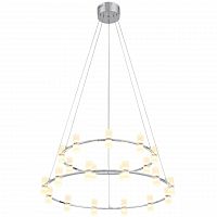 подвесная светодиодная люстра st luce cilindro sl799.103.21 белая в Магнитогорске