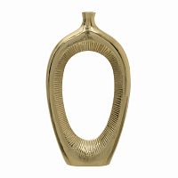 ваза rama oval золотого цвета в Магнитогорске