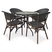 комплект мебели для кафе tilo на 4 персоны в Магнитогорске