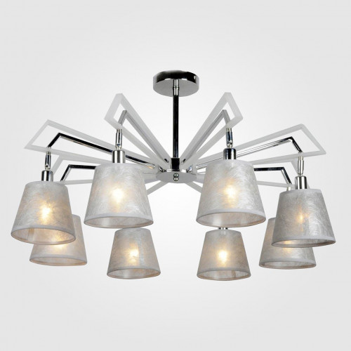 потолочная люстра eurosvet alicante 60082/8 хром в Магнитогорске