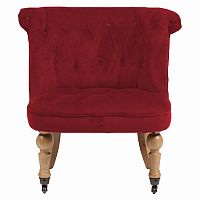 кресло amelie french country chair красное в Магнитогорске