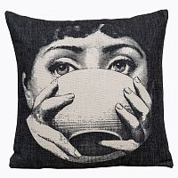 арт-подушка tea time fornasetti в Магнитогорске