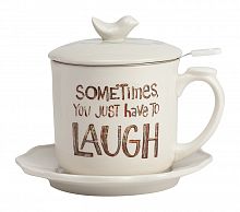 чайный набор sometimes you just have to laugh в Магнитогорске