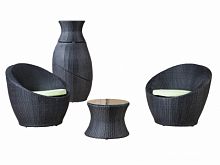 лаундж зона туллон на 2 персоны , серый в Магнитогорске