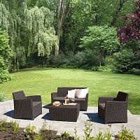 комплект мебели для отдыха со столиком на 4 персоны fikop в Магнитогорске