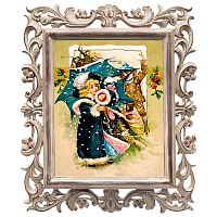 картина «с новым годом!» в раме «соланж», версия 11 в Магнитогорске