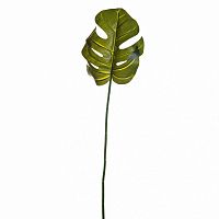 искусственный цветок лист филодендрона перегородчатого зеленый 92 см в Магнитогорске
