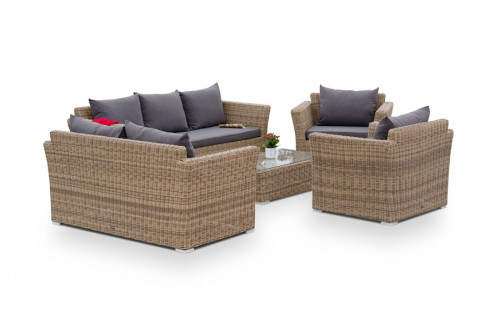 лаунж зона дабл на 7 персон серая в Магнитогорске