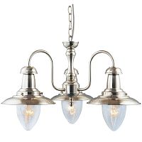 подвесная люстра arte lamp fisherman a5518lm-3ss в Магнитогорске