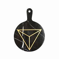 разделочная доска gansu круглая черный в Магнитогорске