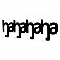вешалка hahaha черная в Магнитогорске