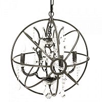 люстра foucault's orb crystal (47*47*64) коричневая в Магнитогорске