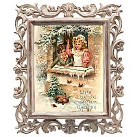 картина «с новым годом!» в раме «соланж», версия 10 в Магнитогорске