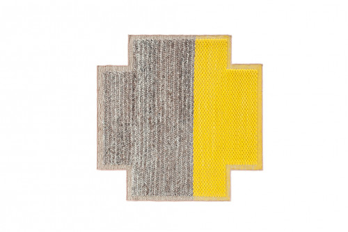 ковер plait yellow 160х160 от gan в Магнитогорске