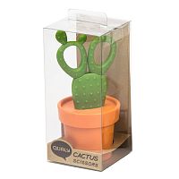 ножницы cactus с держателем, оранжевые с зеленым в Магнитогорске