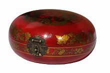 декоративная шкатулка gudong красная в Магнитогорске