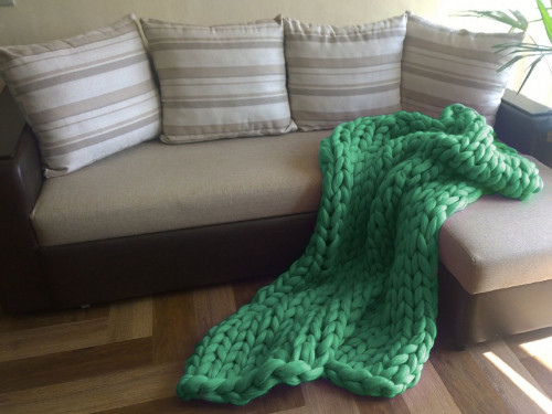 плед нежность зелёный большой в Магнитогорске