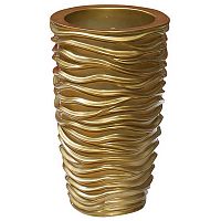 кашпо золотое wavy 29*47 см в Магнитогорске