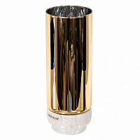 стеклянная ваза золотая 10x22 см в Магнитогорске