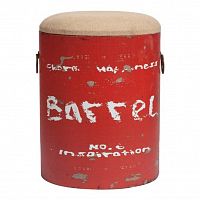 столик-табурет barrel red красный в Магнитогорске