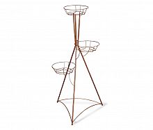 подставка для цветов kolonna 3 медь в Магнитогорске