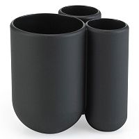 стакан для зубных щеток touch черный в Магнитогорске