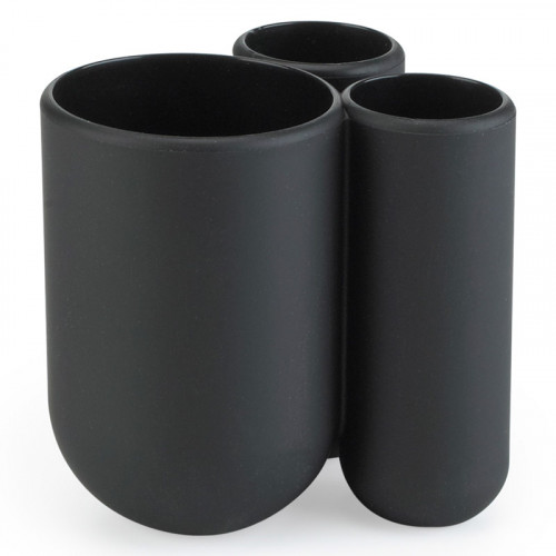 стакан для зубных щеток touch черный в Магнитогорске