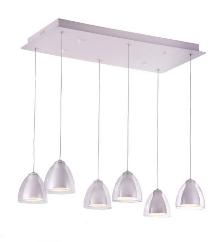 подвесная люстра idlamp mirella 394/6-ledwhite в Магнитогорске