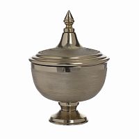 ваза aimee с крышкой золотого цвета в Магнитогорске