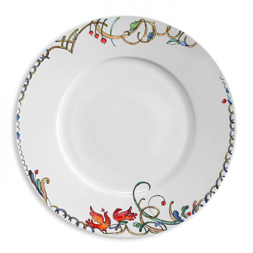 тарелка столовая 275 мм бортовая петушки в Магнитогорске