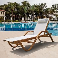 шезлонг-лежак мальта white в Магнитогорске