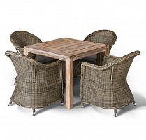 леричи, обеденная группа на 4 персоны ,бежевый в Магнитогорске