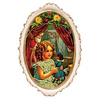 картина на холсте «с новым годом!» в раме «сандрин», версия 5 в Магнитогорске