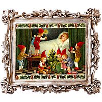 картина «с новым годом!» в раме «амели силвер», версия 11 в Магнитогорске