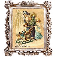 картина «с новым годом!» в раме «амели силвер», версия 14 в Магнитогорске