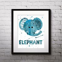 постер elephant а4 в Магнитогорске
