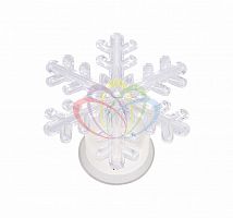 фигура светодиодная на присоске снежинка маленькая, rgb в Магнитогорске