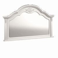 зеркало белое фигурное на комод aletan в Магнитогорске