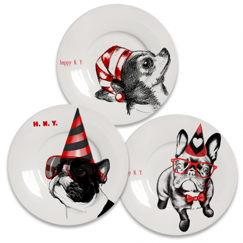 сет новогодний щенок (3 шт.) в Магнитогорске