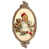 картина на холсте «с новым годом!» в раме «эстелла», версия 7 в Магнитогорске