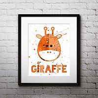постер giraffe а4 в Магнитогорске