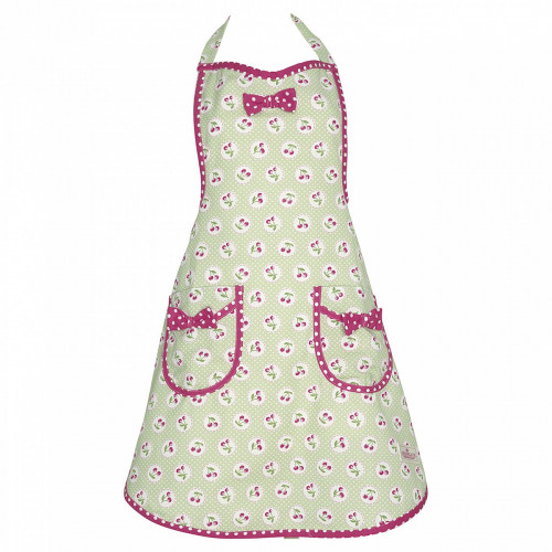 фартук cherry berry p.green w/bow в Магнитогорске